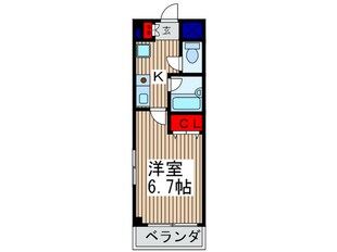 アクシ－ズⅦの物件間取画像